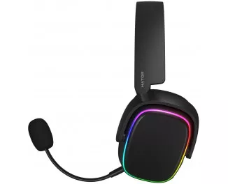 Наушники Hator Phoenix 7.1 RGB + Stellar Pro Black (НТR-001)
