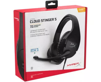 Наушники HyperX Cloud Stinger S Black (HHSS1S-AA-BK/G / 4P4F1AA)