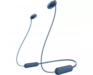 Наушники  In-ear Sony WI-C100 BT 5.0, IPX4, SBC, AAC, Wireless, Mic, Синий