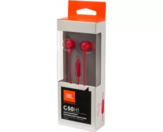 Наушники JBL C50HI Red (JBLC50HIRED)