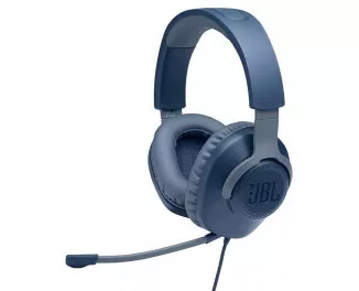 Навушники JBL Quantum 100 Blue (JBLQUANTUM100BLU)