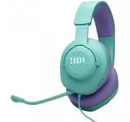 Навушники JBL Quantum 100M2 Cyan (JBLQTUM100M2CYN)
