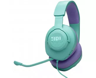 Навушники JBL Quantum 100M2 Cyan (JBLQTUM100M2CYN)