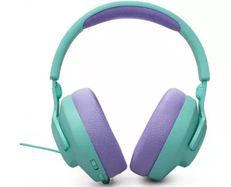 Навушники JBL Quantum 100M2 Cyan (JBLQTUM100M2CYN)