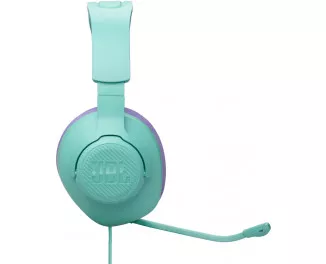 Навушники JBL Quantum 100M2 Cyan (JBLQTUM100M2CYN)