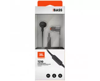 Навушники JBL T210 Black (JBLT210BLK)