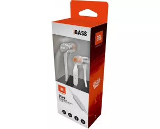 Навушники JBL T290 Silver (JBLT290SIL)