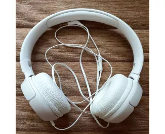Навушники JBL T500 White (JBLT500WHT)