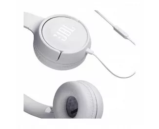 Навушники JBL T500 White (JBLT500WHT)