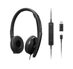 Навушники Lenovo Wired ANC Headset Gen 2 (Teams) Black (4XD1M45627)