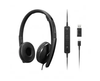 Навушники Lenovo Wired ANC Headset Gen 2 (Teams) Black (4XD1M45627)