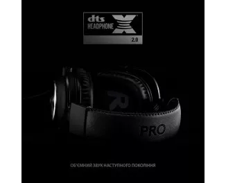Наушники Logitech G PRO X with Stand Black (991-000358)