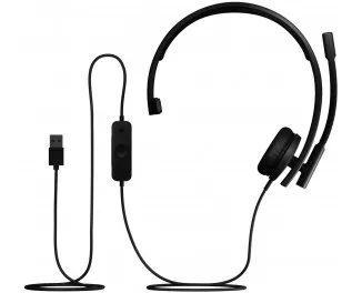 Наушники Logitech H570e Corded Mono USB Headset (Teams version) Mono USB-A Black (981-001426)