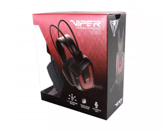 Навушники Patriot Viper V360 Virtual 7.1 Black/Red (PV3607UMLK)