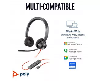 Навушники Poly Blackwire 3320-M (8X220AA)