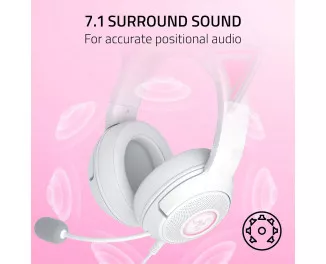 Наушники Razer Kraken Kitty V2 White (RZ04-04730600-R3M1)
