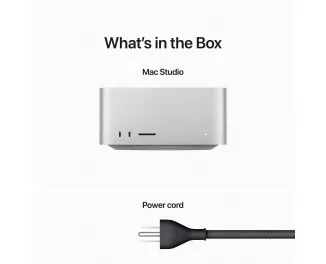 Неттоп Apple Mac Studio M2 Ultra 2023 64/1Tb (MQH63) Silver