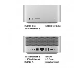 Неттоп Apple Mac Studio M3 Ultra 2025 96/1Tb (MU973)