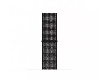 Нейлоновый ремешок для Apple Watch 38/40/41 mm Apple Nike Sport Loop Black (MX7Y2)