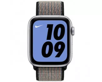 Нейлоновый ремешок для Apple Watch 38/40/41 mm Apple Nike Sport Loop Royal Pulse/Lava Glow (MWTV2)