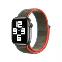 Нейлоновий ремінець для Apple Watch 38/40/41 mm Apple Sport Loop Olive (MJFU3)