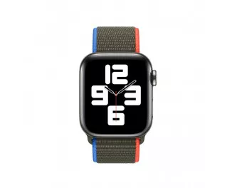Нейлоновый ремешок для Apple Watch 38/40/41 mm Apple Sport Loop Olive (MJFU3)