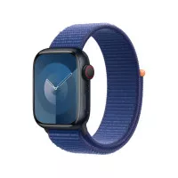 Нейлоновый ремешок для Apple Watch 42/44/45 mm Apple Sport Loop Ocean Blue (MW4P3ZM/A)