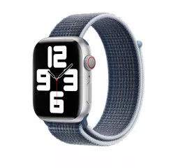 Нейлоновый ремешок для Apple Watch 42/44/45 mm Apple Sport Loop Storm Blue (MPLG3)