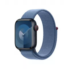 Нейлоновый ремешок для Apple Watch 42/44/45 mm Apple Sport Loop Winter Blue (MT5H3ZM/A)