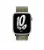 Нейлоновый ремешок для Apple Watch 44/45/46 mm Apple Nike Sport Loop Sequoia/Pure Platinum (MPJ23)