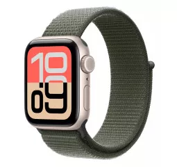 Нейлоновый ремешок для Apple Watch 44/45/46 mm Apple Sport Loop Forest (MFFJ4)