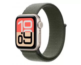 Нейлоновый ремешок для Apple Watch 44/45/46 mm Apple Sport Loop Forest (MFFJ4)