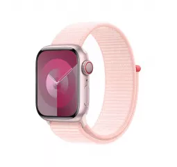 Нейлоновый ремешок для Apple Watch 44/45/46 mm Apple Sport Loop Light Pink (MT5F3ZM/A)