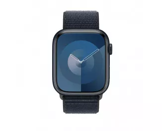 Нейлоновый ремешок для Apple Watch 44/45/46 mm Apple Sport Loop Midnight (MT593)