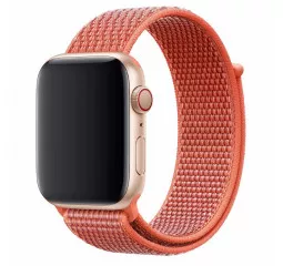 Нейлоновый ремешок для Apple Watch 44/45/46 mm Apple Sport Loop Nectarine (MTMC2)