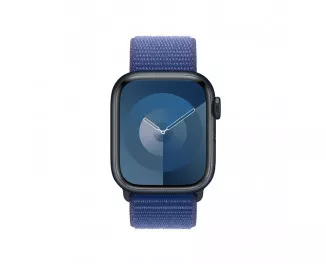 Нейлоновый ремешок для Apple Watch 44/45/46 mm Apple Sport Loop Ocean Blue (MW4P3ZM/A)