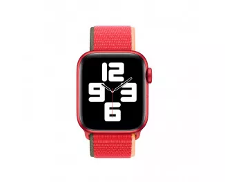 Нейлоновый ремешок для Apple Watch 44/45/46 mm Apple Sport Loop (PRODUCT)RED (MJG33)