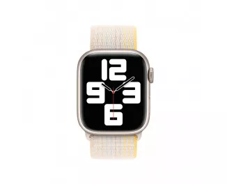 Нейлоновый ремешок для Apple Watch 44/45/46 mm Apple Sport Loop Starlight (MPLE3)