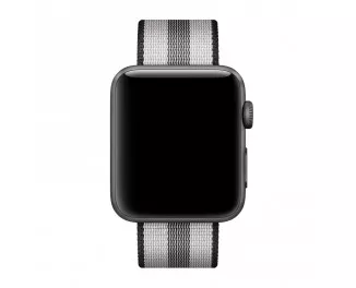 Нейлоновый ремешок для Apple Watch 44/45/46mm Apple Woven Nylon Black (MQVR2)