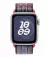 Нейлоновый ремешок для Apple Watch 46 mm Apple Nike Sport Loop Blue/Red (MXU43)