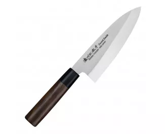 Ніж кухонний Деба 160 мм Satake Kenta Walnut (808-040)