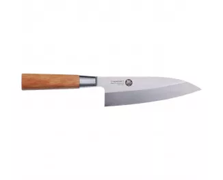 Ніж кухонний Деба 165 мм Suncraft MU Bamboo (MU-09)
