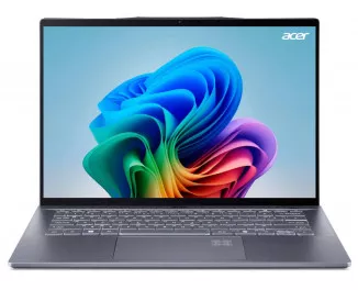 Ноутбук Acer Swift 14 AI SF14-11 (NX.KZXEU.001) Steel Gray