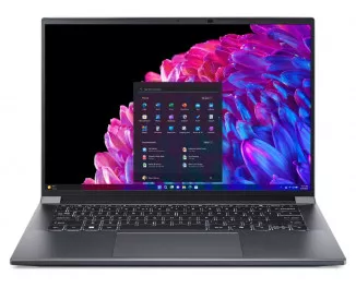 Ноутбук Acer Swift X 14 SFX14-72G (NX.KR8EU.003) Steel Gray