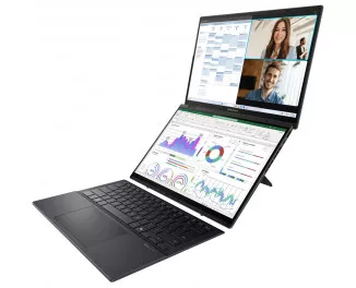 Ноутбук ASUS Zenbook DUO (2024) UX8406CA-QL214X Inkwell Gray