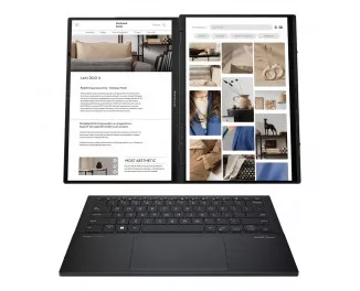 Ноутбук ASUS Zenbook DUO (2024) UX8406MA-OLEDI9IG Inkwell Gray REF
