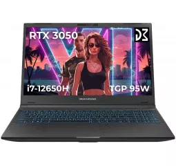 Ноутбук Dream Machines RG3050-15 (RG3050-15UA62) Black