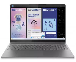 Ноутбук Lenovo Yoga 7 2-in-1 16ILL10; Copilot+ PC (83JT002JRA) Luna Gray