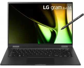 Ноутбук LG gram 14 2-in-1 14T90S (14T90S-G.AAB6U1) Black