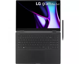 Ноутбук LG gram Pro 16 OLED 2in1 16T90SP (16T90SP-K.AAB6U1) Black